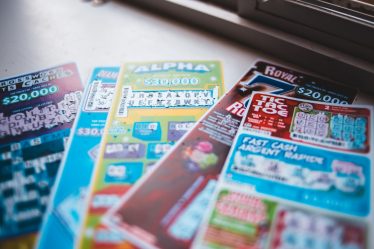 text print on magazine