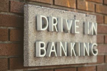 drive in banking signage